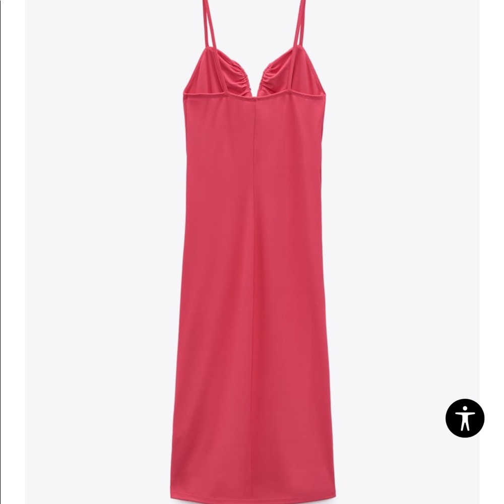 Zara Ruched Slip Dress